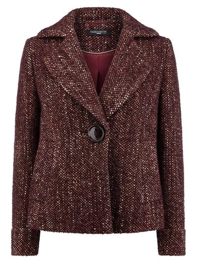 Blazer Van Fadenmeister Berlin rood