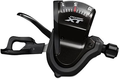 Versnellingspook Fiets - Schakelhendel Set - Soepel Schakelen - Rapidfire Plus - 10-voudig - Zwart
