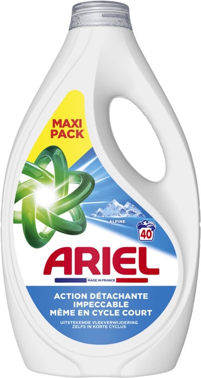 Ariel Vloeibaar Wasmiddel Alpine 40 Wasbeurten - 1800 ml