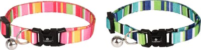 Flamingo Kattenhalsband Amira - Kattenhalsband - Assorti Multi-Color 20-35 Cm