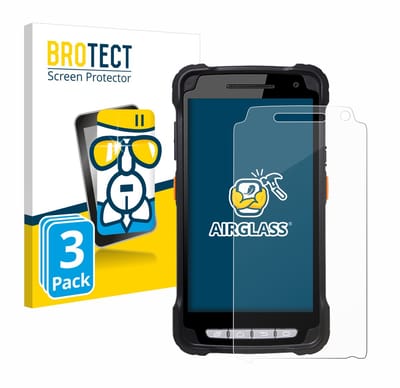 Screenprotector 3 Stuks voor Point Mobile PM90 Beschermglas transparant