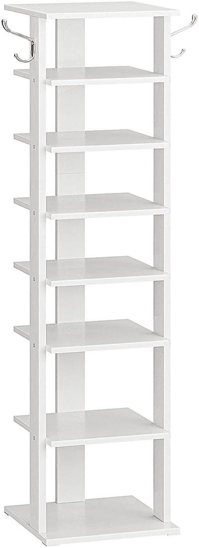 Schoenenrek met 8 niveaus - ruimtebesparend en elegant - 1 stuk