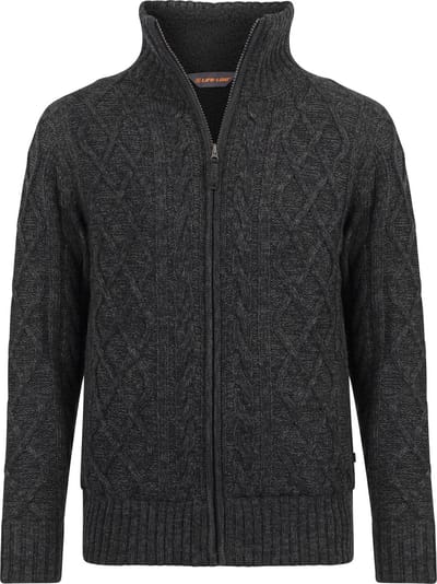 Life Line Morgan 2 Morgan Knit Full Zip Heren Groen Maat L