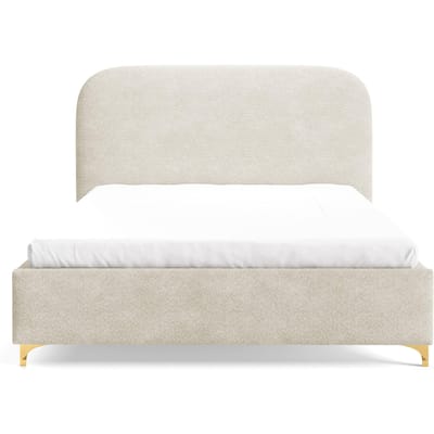 Bedframe Lisar bouclé met opbergruimte 200 x 200 cm | NADUVI Collection