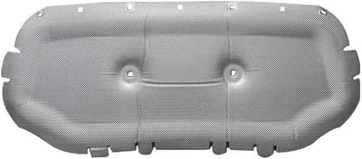 Motorkap Isolatiemat - Geluidsisolatie Warmte - Motor Geluid Dempen - Hittebestendig Materiaal - 10L x 10B mm - Zwart