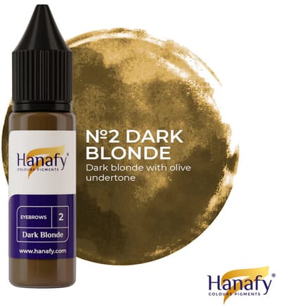 Hanafy Eyebrow Pigment No.2 – Dark Blonde