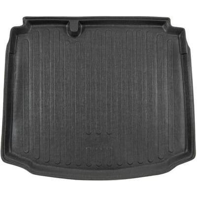 Bac de coffre sur mesure - SCOUTT - Seat Exeo 2008-2013 Break - Noir antidérapant - Bord haut - TPE haute densité