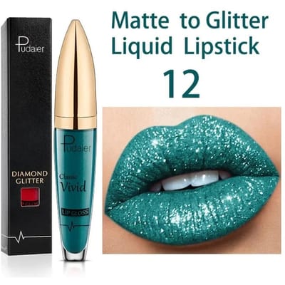 Matte Glitter Vloeibare Lipsticks Glanzende Lipgloss Waterbestendig Langdurige Lipgloss Vrouwen Lip Tint Make-up
