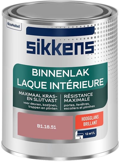 Sikkens - Binnenlak Hoogglans - B1.18.51 - Mengverf - 750 Ml