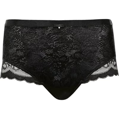 Zwarte hoge slip Lisca Evelyn - Zwart - Maat - 40
