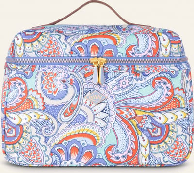 Oilily Coco - Toilettas - Beautycase - Waterafstotend - Dames - Vrouwen - Blauw - One size