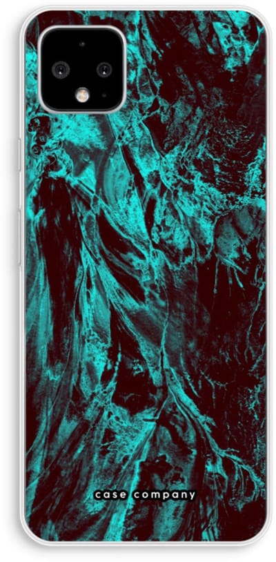 Case Company® - Hoesje geschikt voor Google Pixel 4 XL hoesje - Ice Age - Soft Cover Telefoonhoesje - Bescherming aan alle Kanten en Schermrand