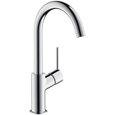 Hansgrohe Talis S² single lever basin mixer 210 w. Fixed spout &amp; push-open waste 32080000