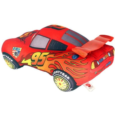 1725Cm Disney Pixar Cars Pluche Speelgoed Schattige Cartoon Lightning Mcqueen Pluche Pop Jongens Meisjes Kamer Decoratie Kerst Verjaardag Cadeaus 17cm red