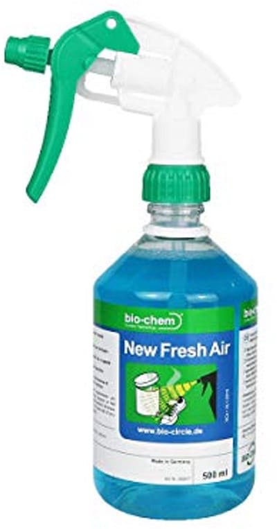 Bio-chem New Fresh Air Luchtverfrisser, geurverwijderaar met micro-organismen, 500 ml spuitfles