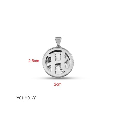 Letter hanger H rond