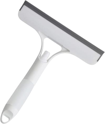 Douchewisser - Schoonmaak trekker - Ramen reinigen - Met sproeifunctie - 21.5 cm - Wit