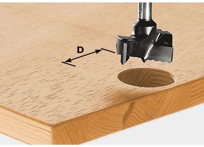 Festool HW S8 D35 Beslagboor - 491077