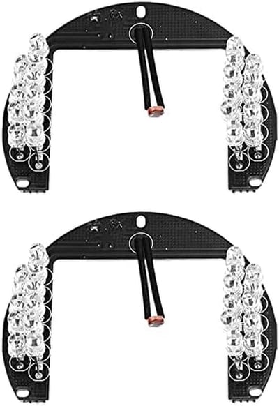 IR LED Board - Infrarood Verlichting - Nachtzicht Camera - 22 LEDs 850nm - 82mm x 62mm - Niet gespecificeerd