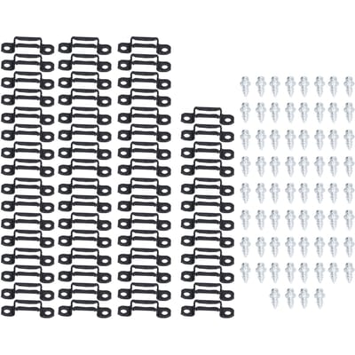 60 Set 2-in-1 Meubel Verborgen Connector Schuifgesp Sluiting voor Kast Kledingkast Combinatie