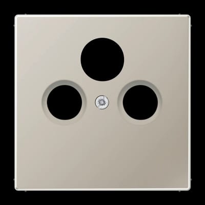 ES 2990 SAT - Stainless steel - Stainless steel - Conventional - JUNG - EDA 302 F - GDA 313 F - SAT + TV + Radio