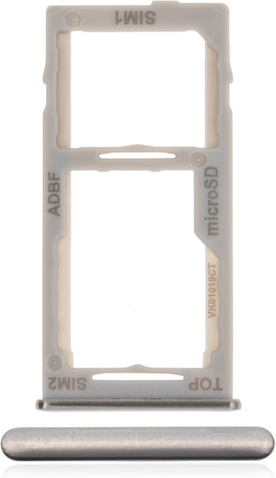 For Samsung Galaxy A42 5G (A426) Dual Sim Card Tray (Prism Dot White)