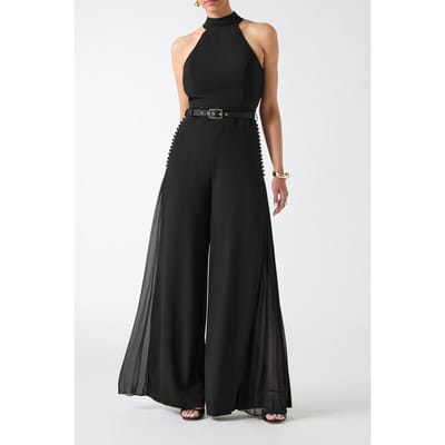 GUESS Saffie Jumpsuit Jet Black A996 Taglia: 36 | Tute Outlet | Donna | Nero