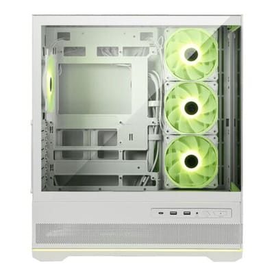 Msi Mag Pano 110R Pz Witte Atx Computerbehuizing Met Venster Zonder Voedingsadapter
