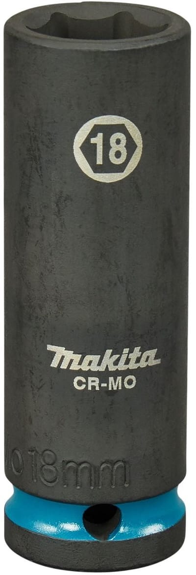 Makita E-16483 Impact Black Krachtdop 1/2 | 18 x 82 mm