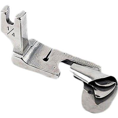 Pied ourleur incurvé Machine à coudre Plate Pied ourleur incurvé Type rouleau Outils de couture 1/4 0.6CM