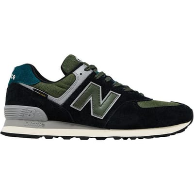 New Balance 574 Zwart Olijf Unisex Sneakers Grijs U574KBG 37 black