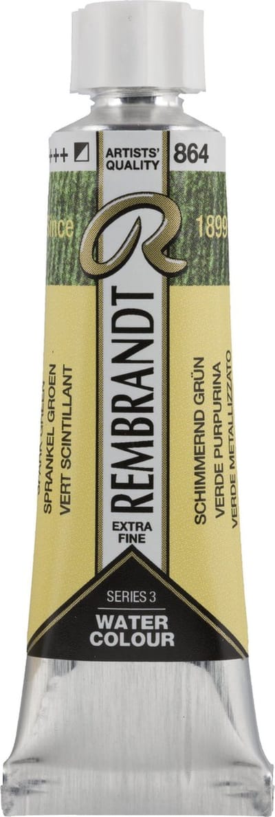Rembrandt Aquarelverf Tube 10 ml Sprankel Groen 864