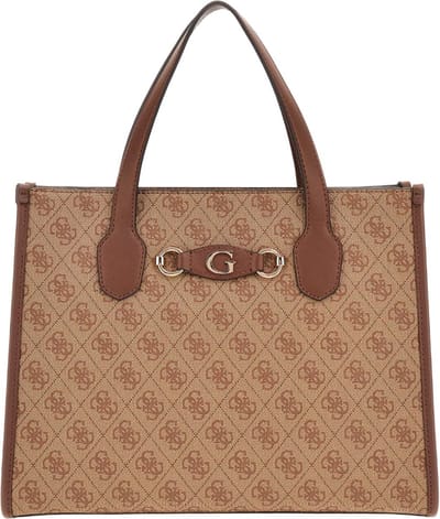 GUESS Schoudertas Ever Mini Convertible X Latte Logo / Brown Lichtbruin
