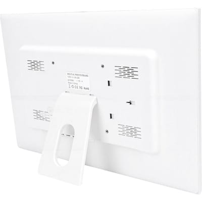 Calendrier Intelligent WiFi Écran Tactile 15,4 Pouces Photo Numérique F e Calendrier avec Application pour Emploi du Temps Familial Planificateur de Repas Tableau des Tâches white