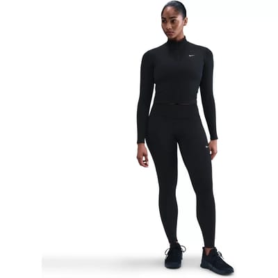 Nike One Dri-Fit Quarter Zip Longsleeve Dames