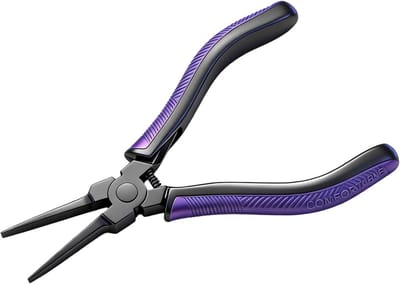Platte Neus Tang - Model Tool - 3D Print Verwijderen - Ergonomische Grip - 14.7 cm - Zilver