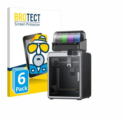 BROTECT - Screenprotector voor Creality K2 - Folie Beschermfolie matte 6 Stuks