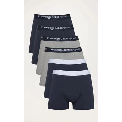 Boxershorts KnowledgeCotton Apparel Anker (x6)