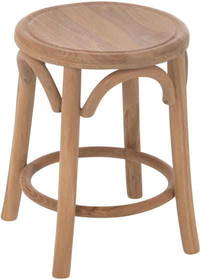 J-Line kruk Ali - teak hout - naturel