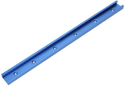 Dailygoods- T Track 800mm - T Track Rail - Aluminium Rail - Houtbewerking Gereedschap - Slijtvast en Duurzaam - Geschikt voor T-schroef - Sleufrail