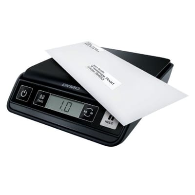 DYMO digitale postweegschalen | tot 2 kg capaciteit | 20 cm x 20 cm pakket- en verzendweegschaal