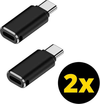 ThunderGold 2x USB C naar 8-pins Adapter - Geschikt voor iPhone Lightning - USB C naar 8-pins Converter - USB C naar 8-pins Female - Geschikt voor Data en Opladen