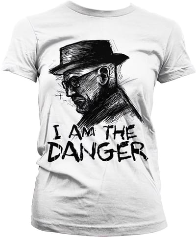 Breaking Bad Dames Tshirt -S- I Am The Danger Wit
