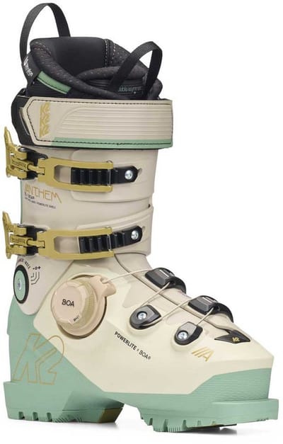 K2 Anthem 95 Boa Alpine Skischoenen Beige 26.5 Man,Vrouw