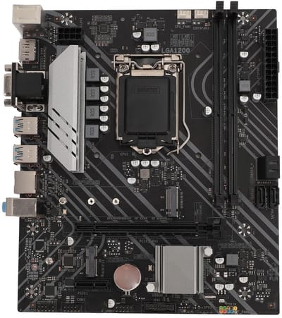 Allecto - Z490 Moederbord - ATX Formaat - LGA 1200 - M.2 Interface - Voor 10e en 11e generatie CPU - Voor DIY Computer