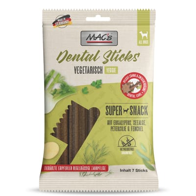 180g MAC's DOG Dental Sticks Vegetarische Hondensnacks