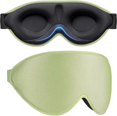 Verduisterend Slaapmasker voor Mannen en Vrouwen - Geen Oogdruk - 3D Ergonomisch Ontwerp - Comfortabel Oogmasker om te Slapen