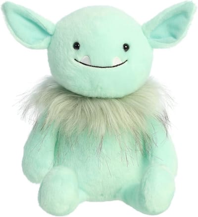Pluchen Goblin Knuffelbeest - Mythologisch Monster Speelgoed - Groen en Zacht