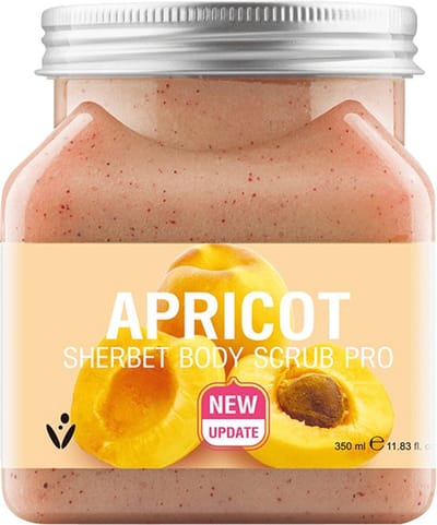 Scentio Body Scrub Abrikoos - Bodycreme - Bodyscrub - Scrub - Scrubzout - Gezichtscrub