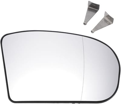 Dailygoods - Buitenspiegelglas Rechts - Aspherisch - Verwarmd - Wit - Vervangingsglas - Geschikt voor Mercedes C-CLASS W203/CL203 en E-CLASS S211